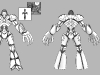 3rd robot_skull mech_ model sheet2_Joseph